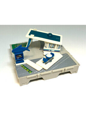 Micro Machines Fish and Chips Travel City Playset Galoob 1988 Vintage